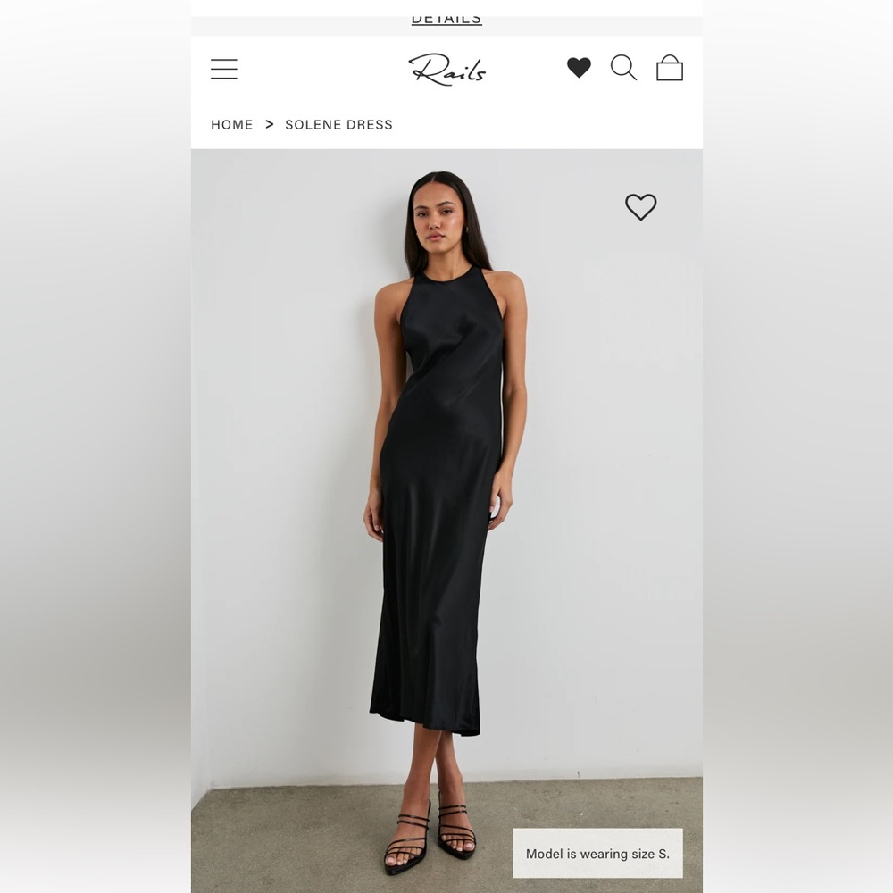 Rails maxi dress